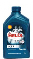 Масло Shell HELIX HX7 5W40 п/синт. 1л