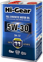 Масло Hi-Gear 5W30 SM/CF синт. 4л