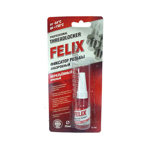 Фиксатор резьбы FELIX 6г красный