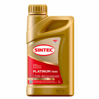 Масло Sintec Platinum 7000 5W40 Api SN/CF Acea А3/В4 синт.1л.