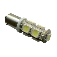Светодиод 12V4W с цоколем  (9 диодов) БЕЛЫЙ SMD