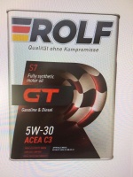 Масло ROLF S7 GT 5W30 Acea C3 Api SN/CF синт.4л.металл