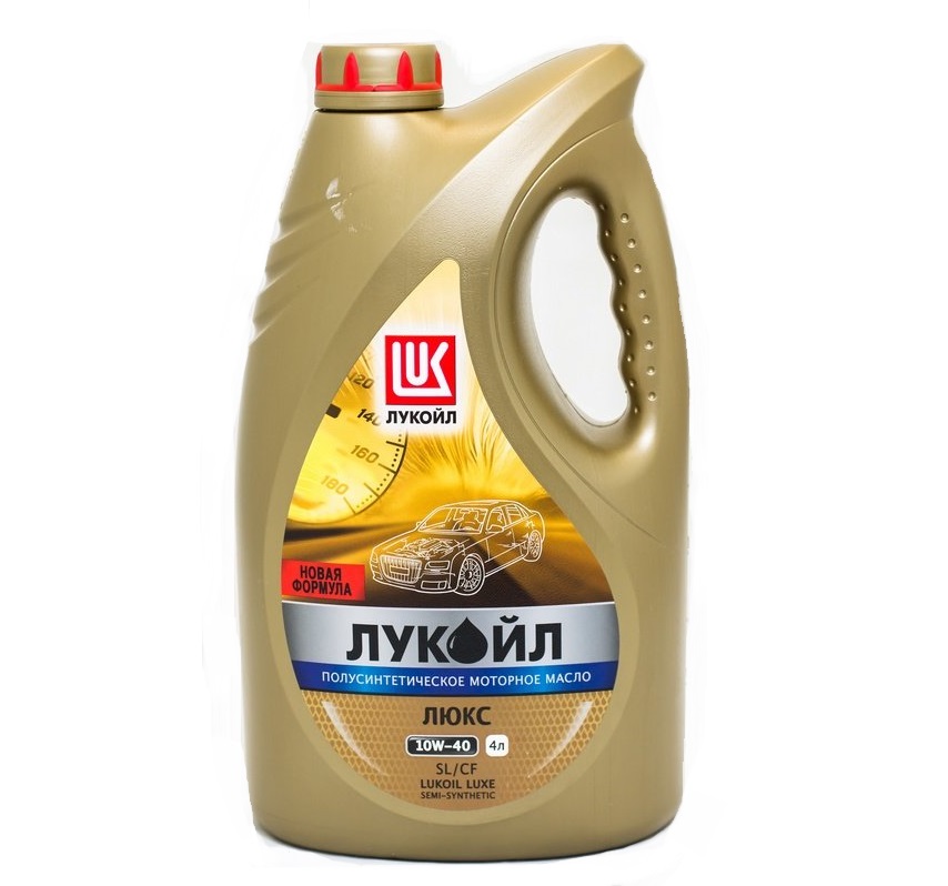 Масло Лукойл Люкс Api SL/CF 10W40 п/синт.4л