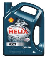 Масло Shell HELIX HX7 10W40 п/синт. 4л