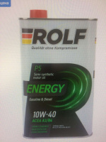 Масло ROLF Energy 10W40 Api SL/СF Acea A3/B4 п/с.1л.металл