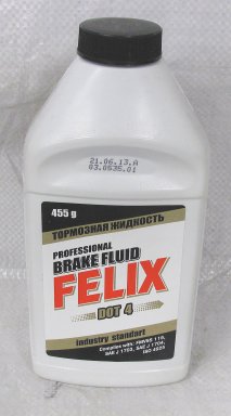 Жидкость тормозная FELIX Dot-4 455г.М+
