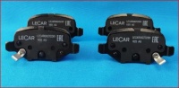 Колодки задние для 1118/2190 Спорт /VESTA дисковые LECAR