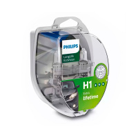 Лампы H1 12V55W PHILIPS LongLife ECOVision (2шт)