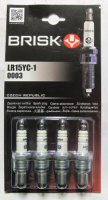 Свечи зажигания BRISK LR15YC-1/0003/0086 8кл.инж.(блистер)