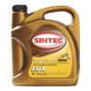 Масло Sintec Люкс 5000 10W40 Api SL/CF п/синт.4л 
