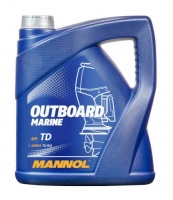 Масло Mannol outboard marine TС-W3 для лодок п/синт.4л.7207 М+