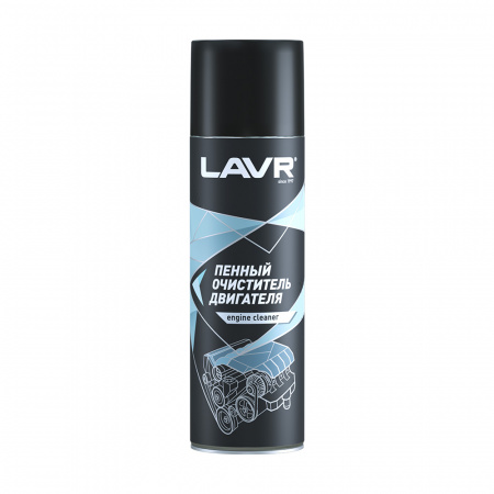 Очиститель двигателя пенный Lavr 650мл.(Ln1530)