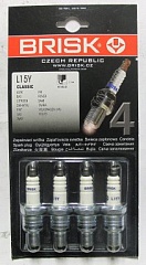 Свечи зажигания BRISK L15Y Classic 2101 карб.(блистер)