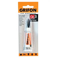 Клей Секунда/Grifon 3г универсальный