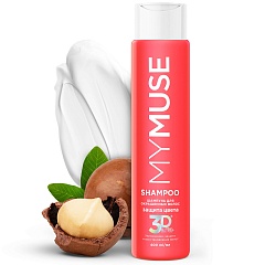 Шампунь для волос защита цвета и увлажнение 400мл MYMUSE GRASS