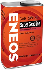 Масло ENEOS Super Gasoline 5W30 п/синт. 4л