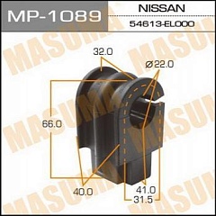 Втулка стабилизатора Nissan/MP1089/MASUMA
