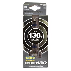 Лампы H4 12V60/55W +130% RING XENON (2шт)