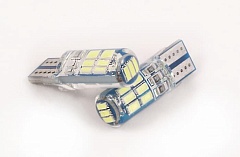 Светодиод 12V5W без цоколя (15 диодов) БЕЛЫЙ SMD/SGBE1415 силикагель обманка