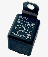 Реле 5-ти контактное 30А с кронштейном г.Пенза ЭМИ