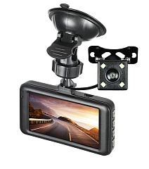 Видеорегистратор Digma Fridrive 108 DUAL + камера заднего вида
