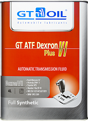 Масло GT OIL ATF Dexron Plus VI 4л синт.