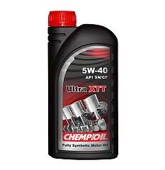 Масло CHEMPIOIL Ultra XTT 5W40 синт.1л.