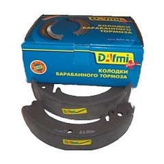 Колодки задние 1118/2170/2190/для on DO/Калина 2 ABS DAFMI