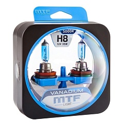 Лампы H8 12V55W MTF Vanadium (2шт)