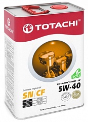 Масло TOTACHI NIRO LV 5W40 синт. 4л+1л АКЦИЯ