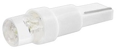 Светодиод 12V1,2W в панель приборов конус БЕЛЫЙ Т10-01 1LED