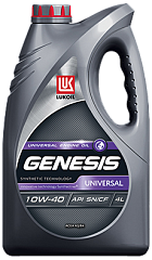 Масло Лукойл Genesis Armortech UNIVERSAL 10W40 SN синт. 4л