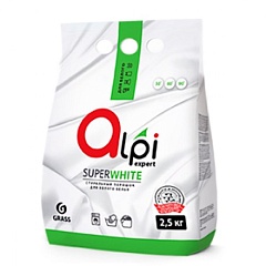 Порошок стиральный GRASS Alpi Expert White 2,5 кг 125399