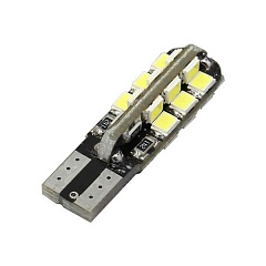 Светодиод 12V5W без цоколя (24 диода) БЕЛЫЙ обманка четырехгранный